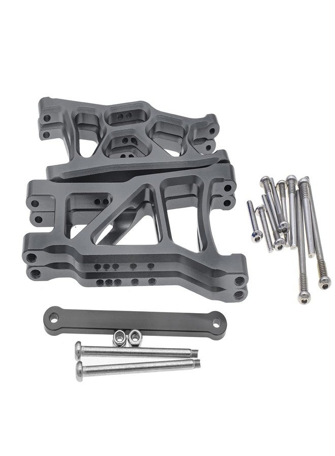 GTHELE Aluminum Front&Rear Suspension A-Arms&Tie Bar for 1/10 Traxxas Slash 2WD RC Car Upgrade Parts Hop Ups, Replacement of 2555 3631 2532 - Image 2